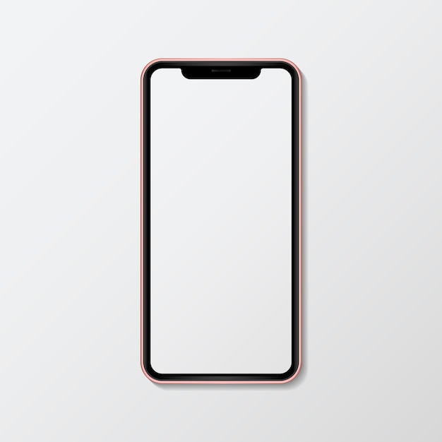 Gratis vector mockup voor digitaal apparaat