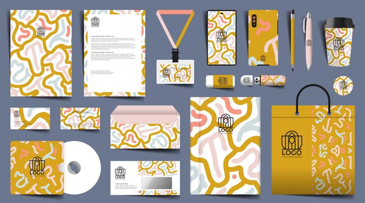 Gratis Vector modern briefpapier in vectorformaat