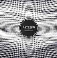 Gratis vector modern halftone puntpatroonontwerp