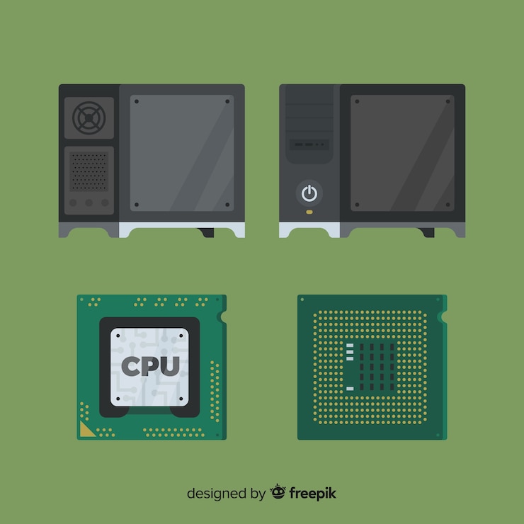 Gratis Vector modern hostingconcept met plat ontwerp