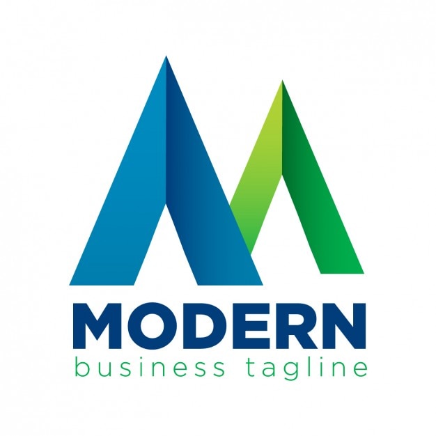 Gratis vector modern logo template