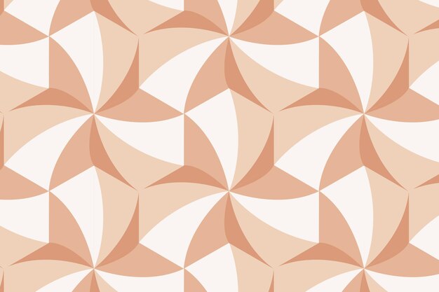 Moderne 3D geometrische patroon vector oranje achtergrond