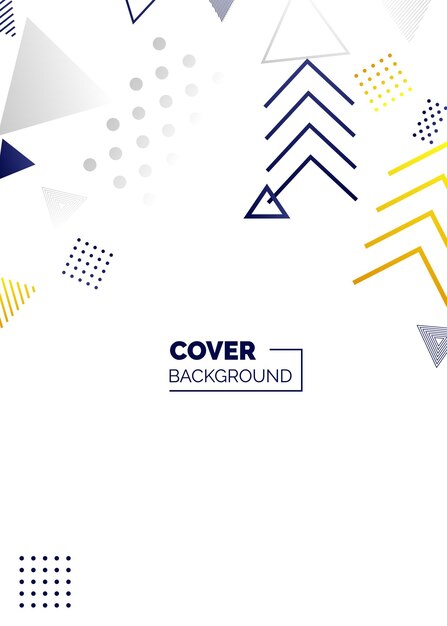 Moderne abstracte covers set minimale covers design Kleurrijke geometrische achtergrond vector illustratie