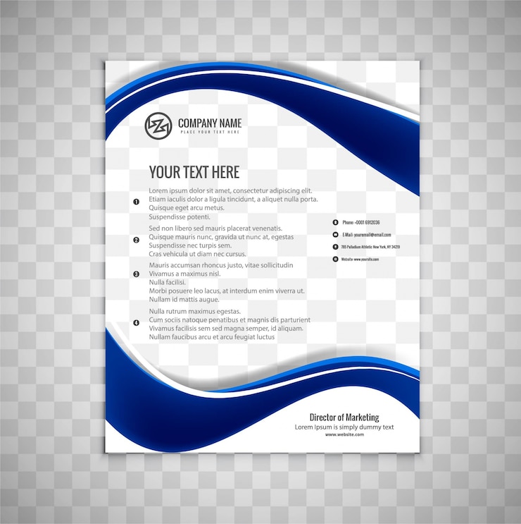 Gratis Vector moderne bedrijfsbrochure