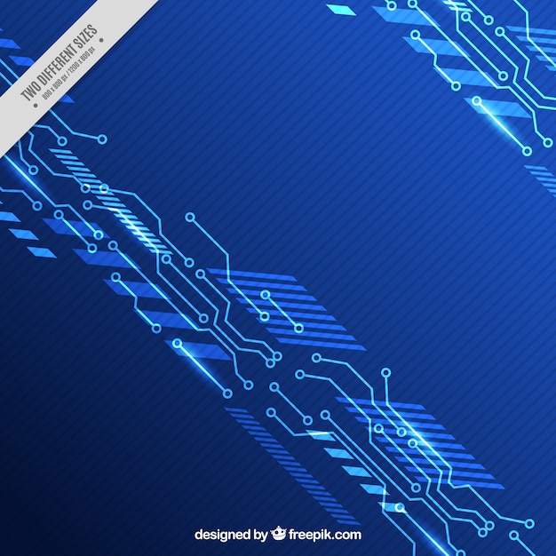 Moderne circuit achtergrond