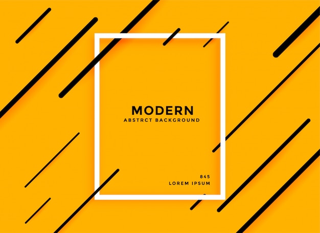 Moderne diagonale lijnen gele abstracte achtergrond