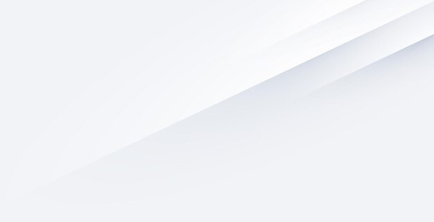 Moderne en zachte witte neumorfe banner voor zaken
