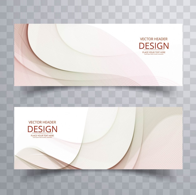 Gratis vector moderne golf banners