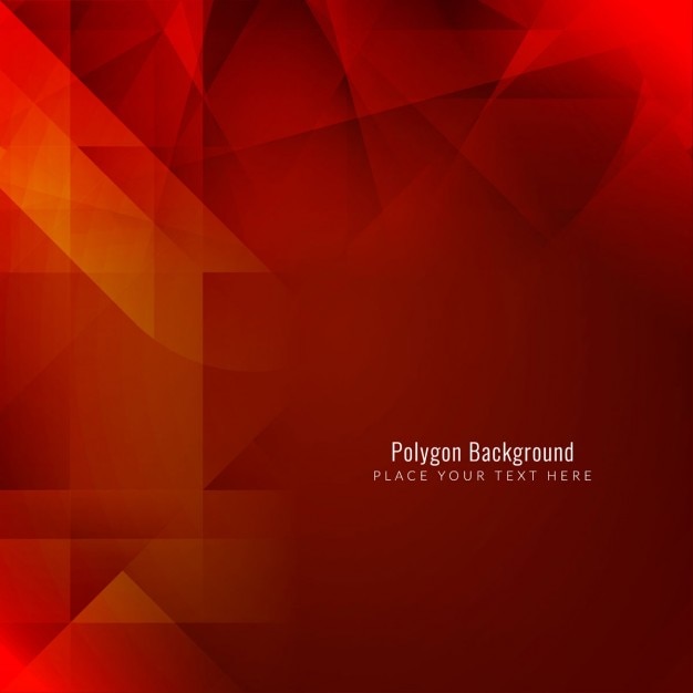Moderne rode geometrische achtergrond ontwerp
