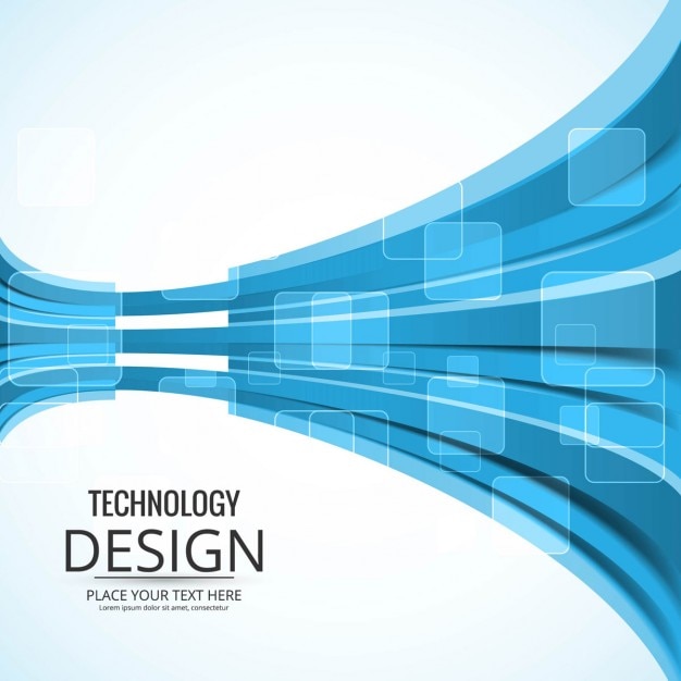 Gratis vector moderne technologie achtergrond