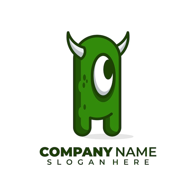 Gratis vector monster vector-logo