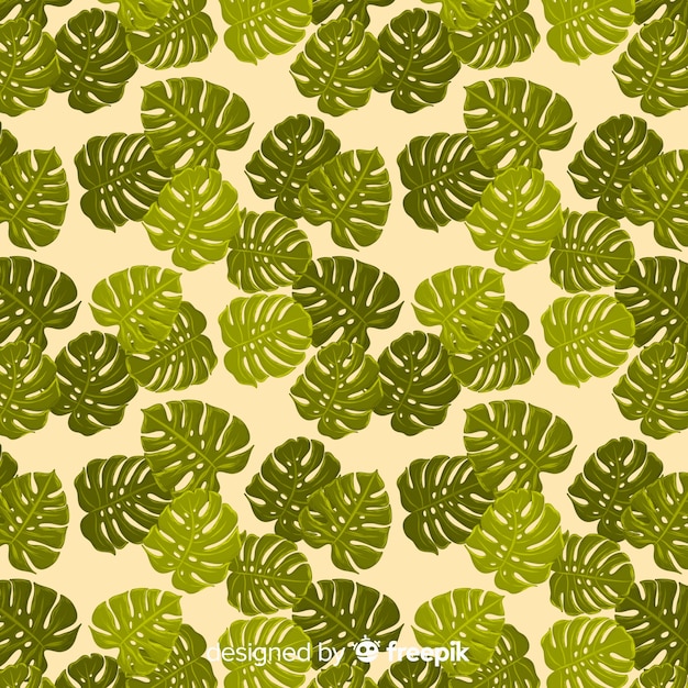 Gratis vector monstera vertrekt