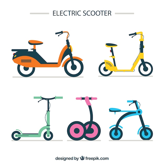 Mooi pak moderne scooters