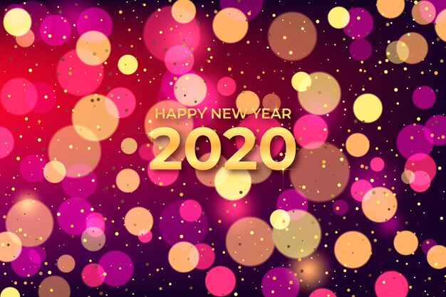 Mooi wazig nieuw jaar 2020