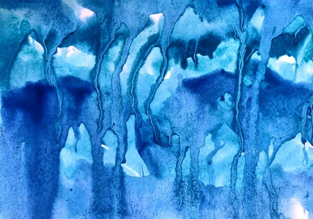 Mooie blauwe aquarel textuur achtergrond