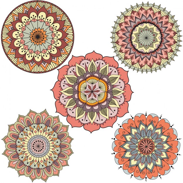 Mooie mandala collectie