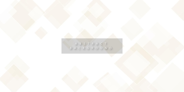 Multifunctioneel ontwerp van abstracte witte kleur ruiteffect banner