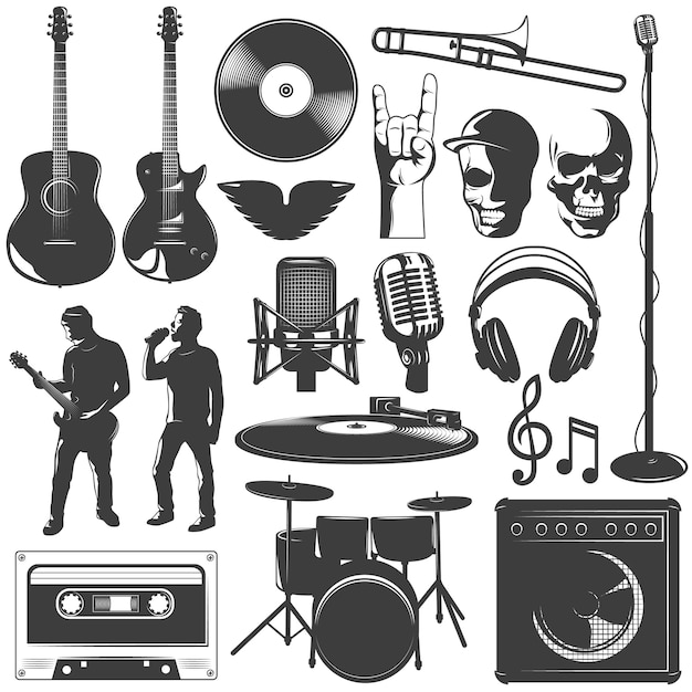 Muziek Icon Set