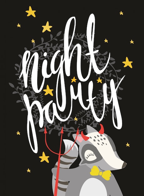 Gratis vector nacht feestje