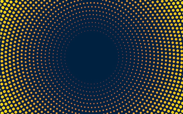 Navy gradient halftone achtergrond vector