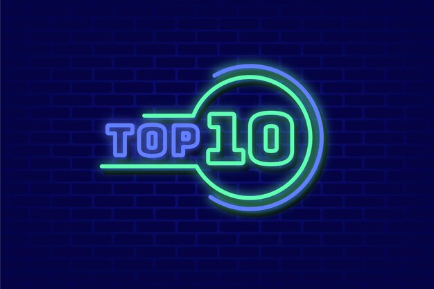 Neonlichten top 10 concept