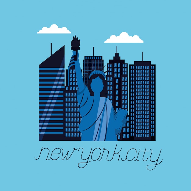 Gratis vector new york city