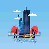 Gratis vector new york city