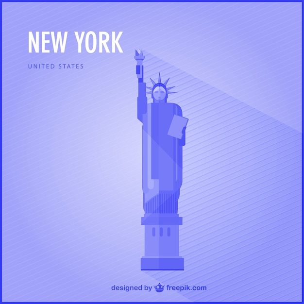 New york landmark vector