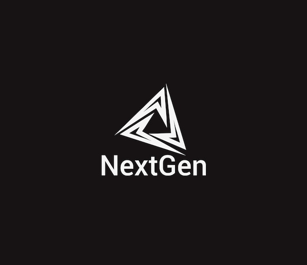 Nextgen Logo Vector sjablonen ontwerp.