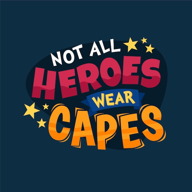 Niet alle helden dragen capes-letters