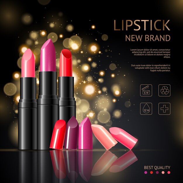 Nieuw merk luxe make-up voor lipverzorging