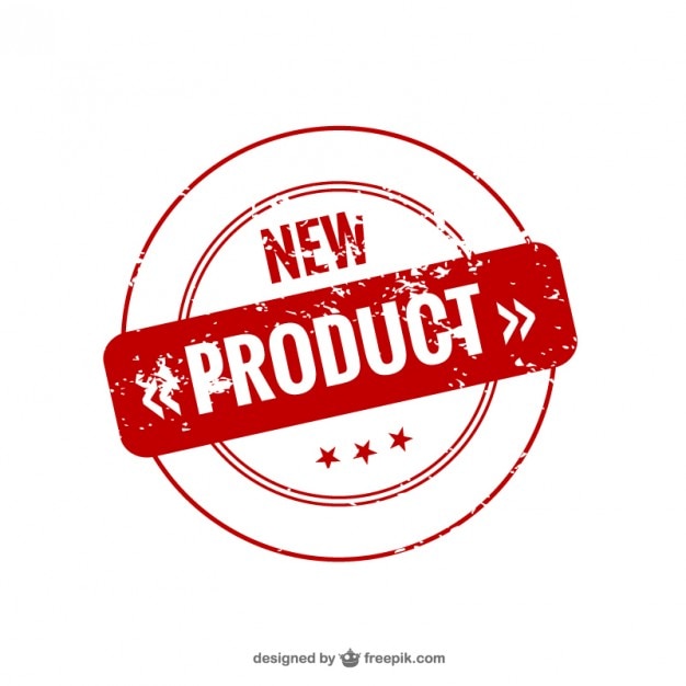 Gratis Vector nieuw product afdichting