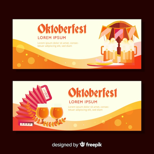 Oktoberfest-banners