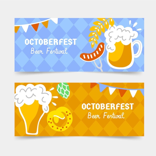 Oktoberfest banners