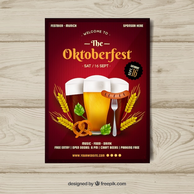 Oktoberfest brochure