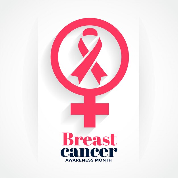 Oktobermaand van de bewustmakingsmaand van borstkanker