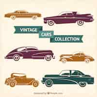 Gratis vector oldtimers collectie