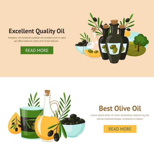 Gratis vector olive design concept