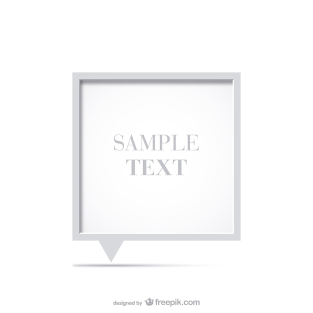 Gratis vector omlijsten mock-up vector