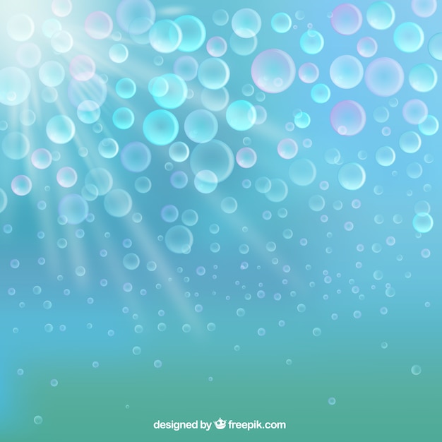 Gratis vector onderwater achtergrond