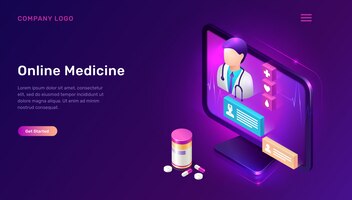 Online bestemmingspagina voor medicijnen