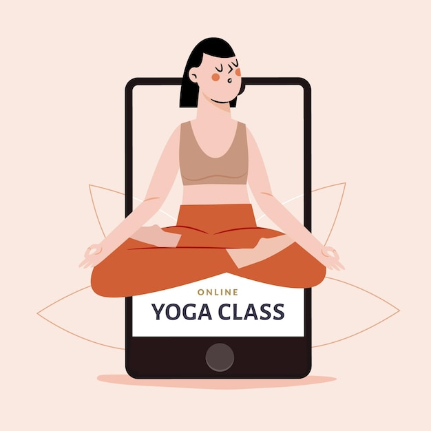 Gratis vector online yogales