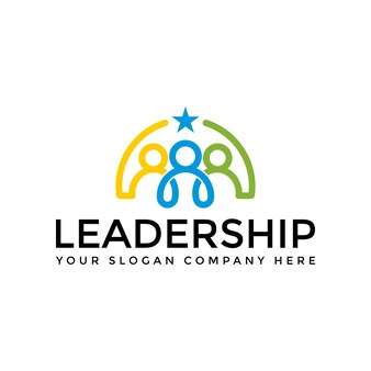 Ontwerpsjabloon voor leiderschapsteam-logo