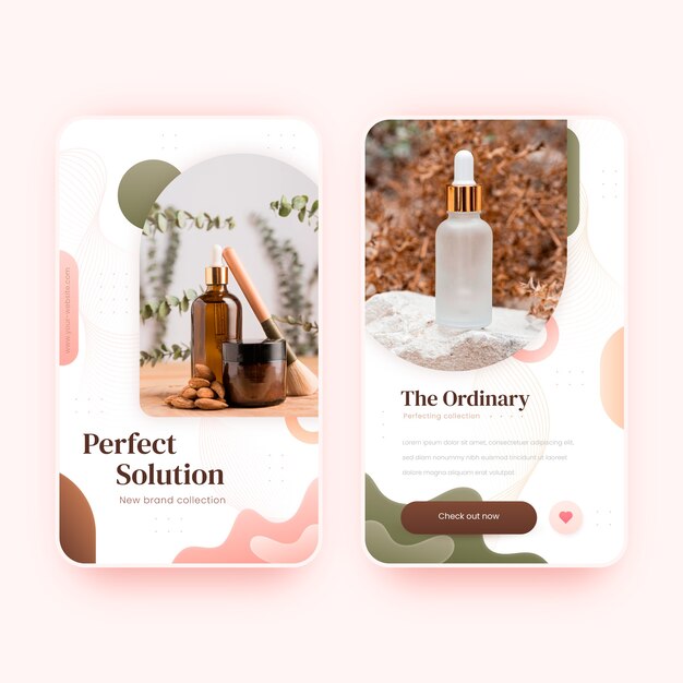 Ontwerpsjabloon voor productkaart