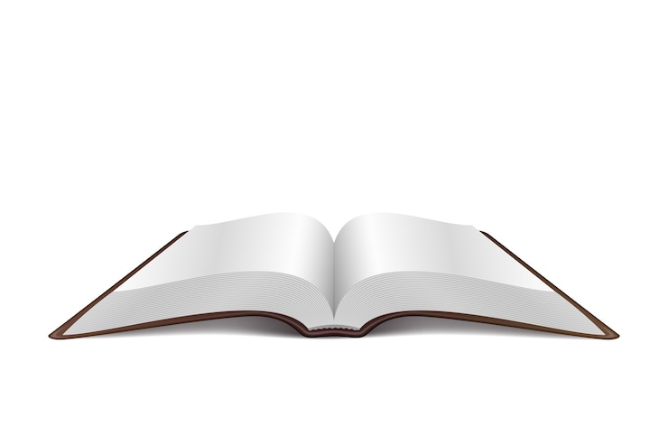 Gratis Vector open boek geïsoleerd