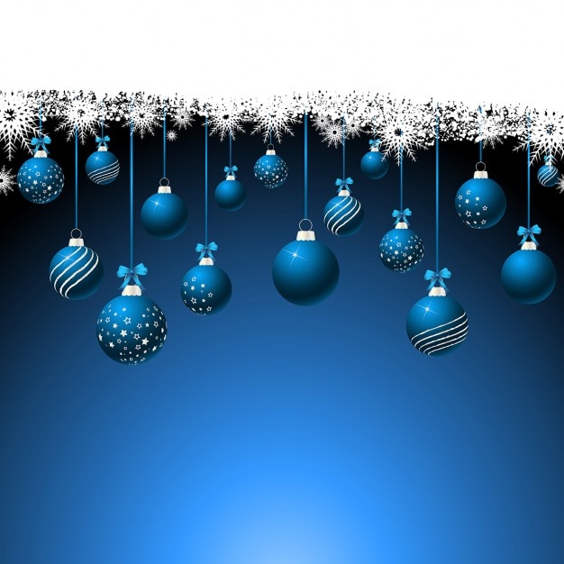 Gratis vector opknoping kerstballen