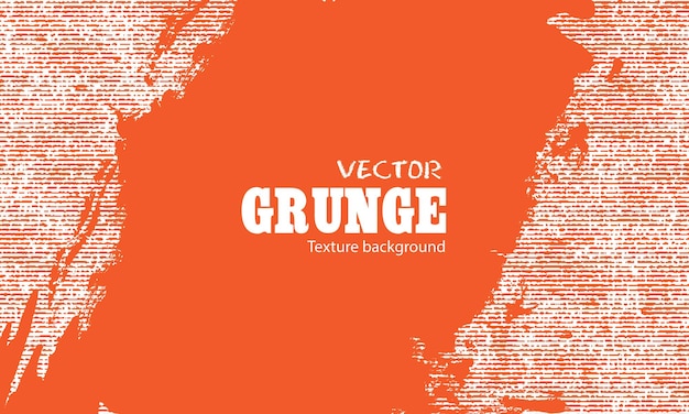 Gratis vector oranje grunge met streep textuur achtergrond