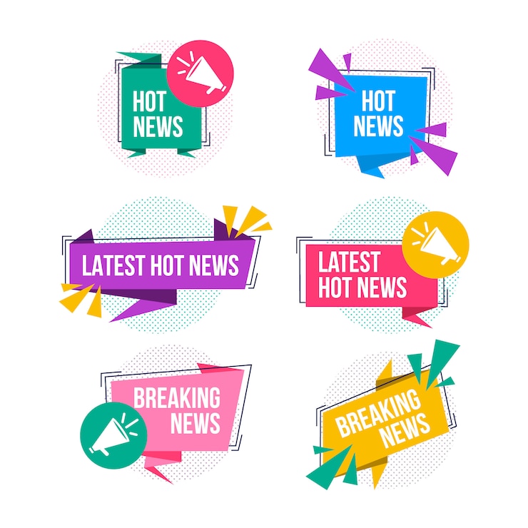 Gratis Vector origami banner collectie