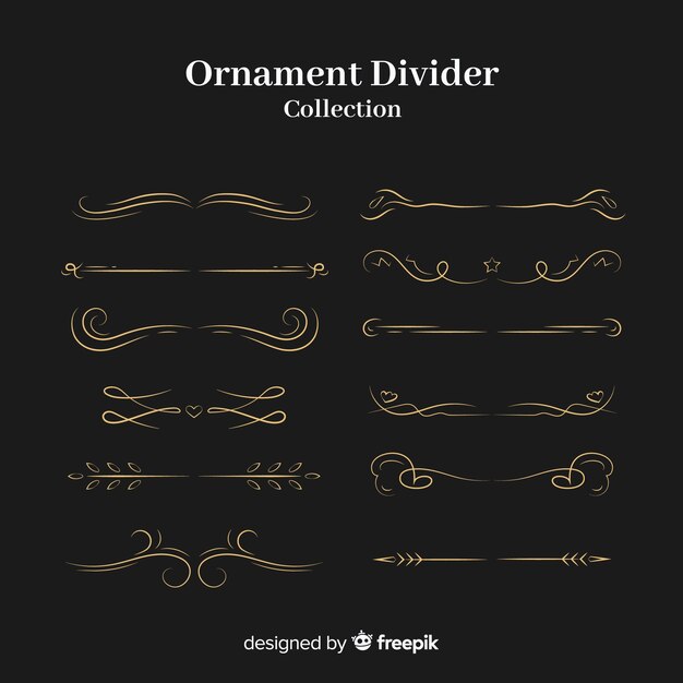 Ornament divider collectie