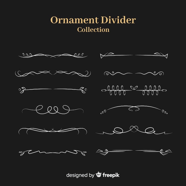 Ornament divider collectie